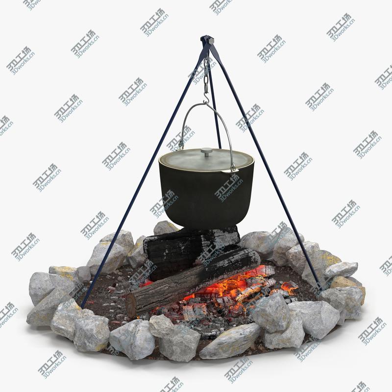 images/goods_img/202104022/Campfire with Tripod and Cooking Pot/1.jpg